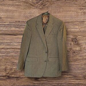 SILK N WOOL PAUL BETENLY SPORT COAT beautiful brown in color